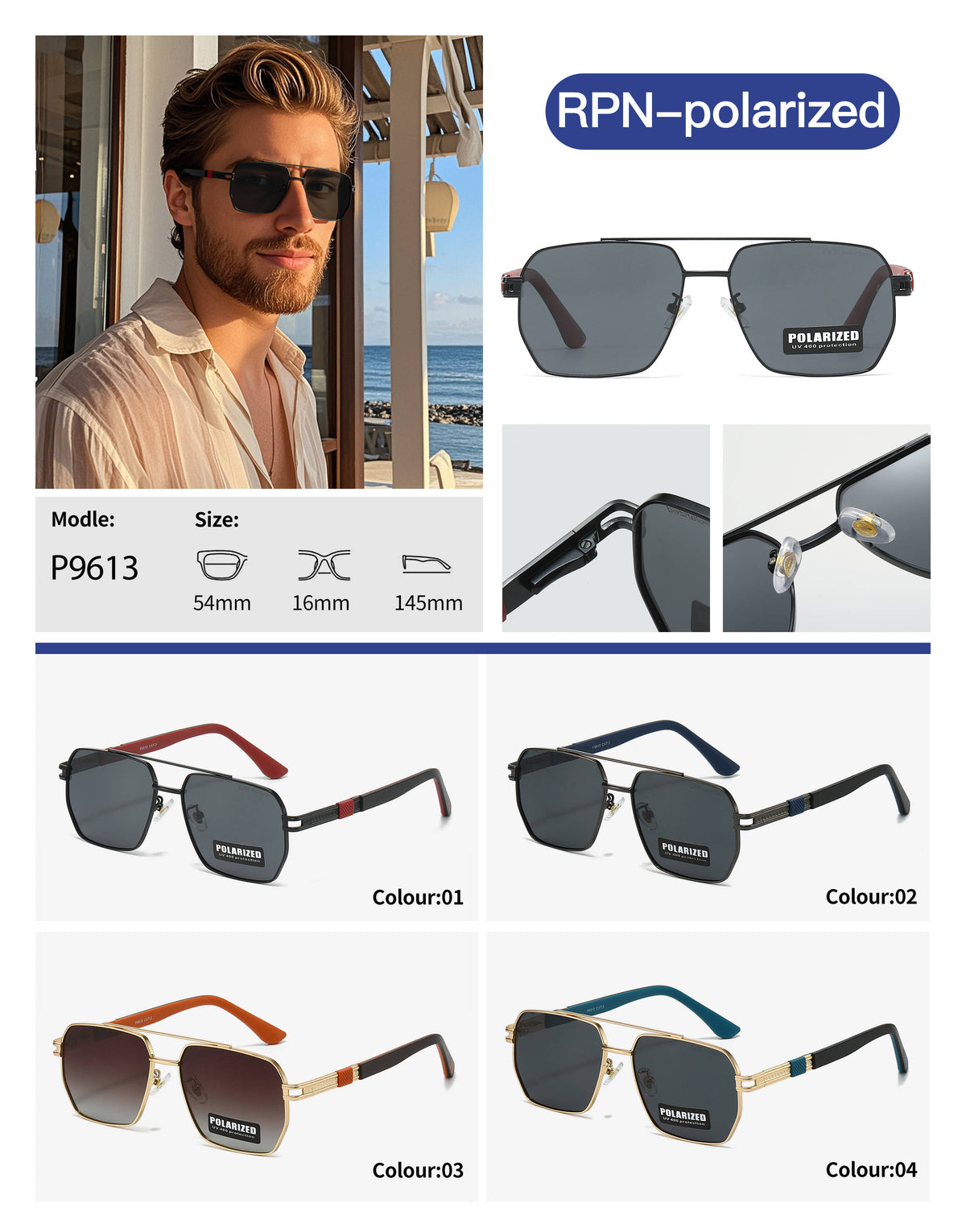 Γυαλιά ηλίου Polarized P9613