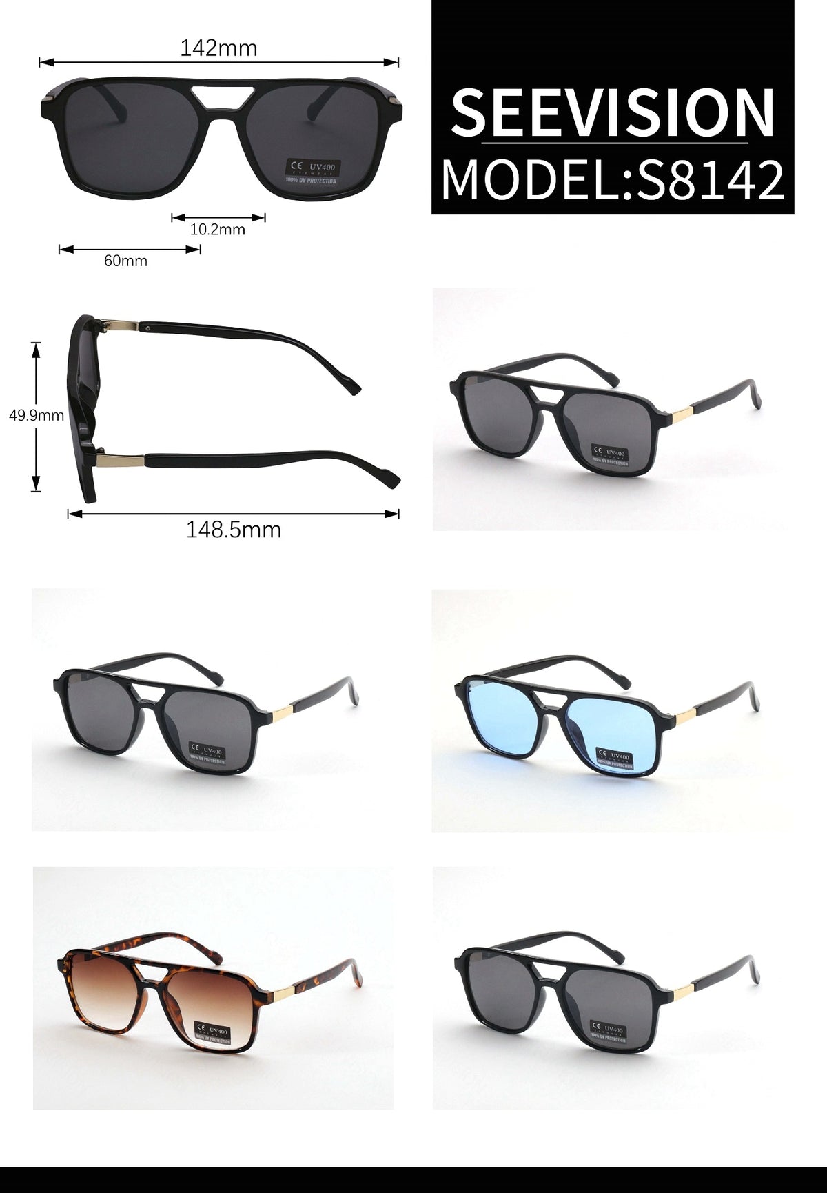 Trendy UV400 S8142