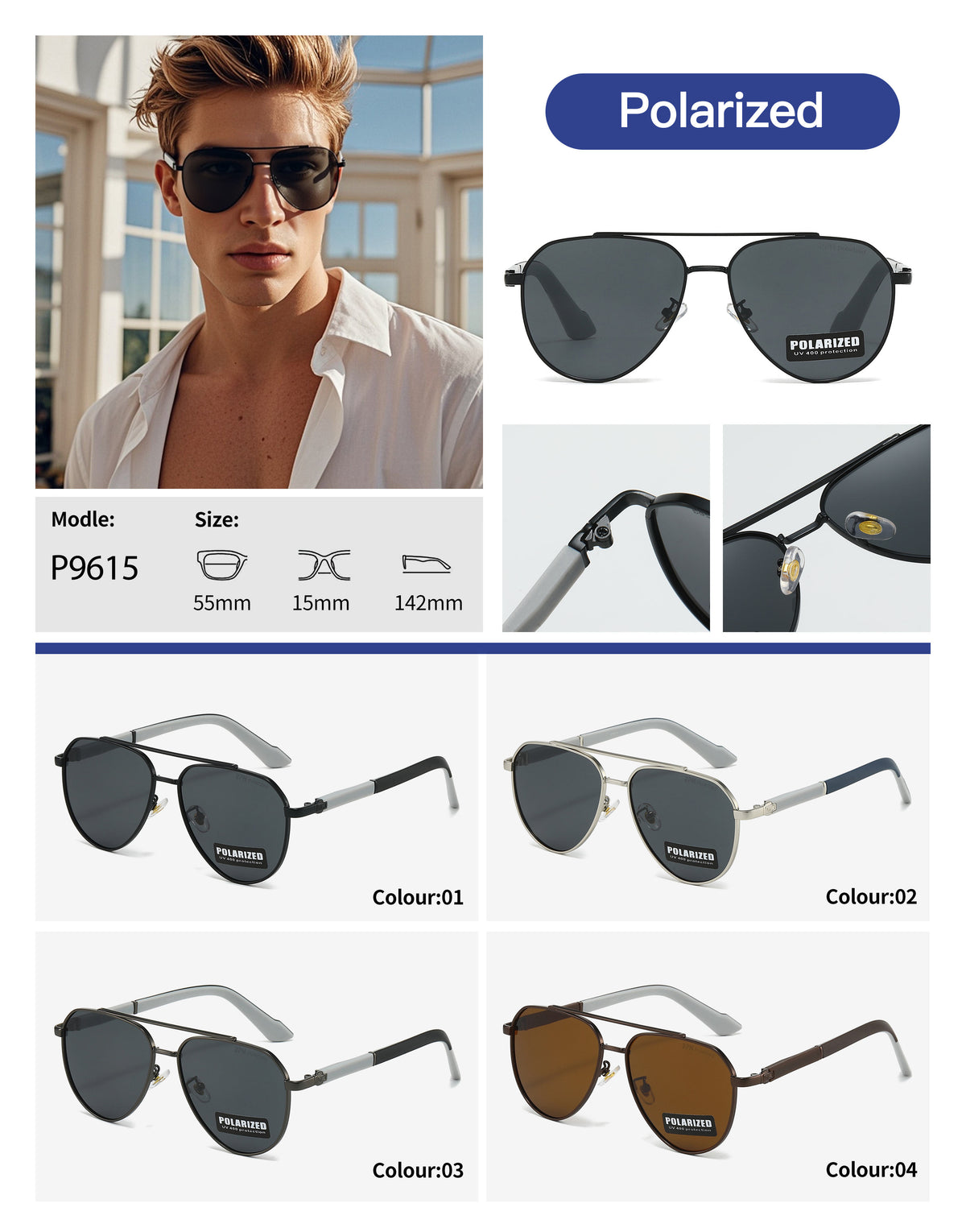 Γυαλιά ηλίου Polarized P9615