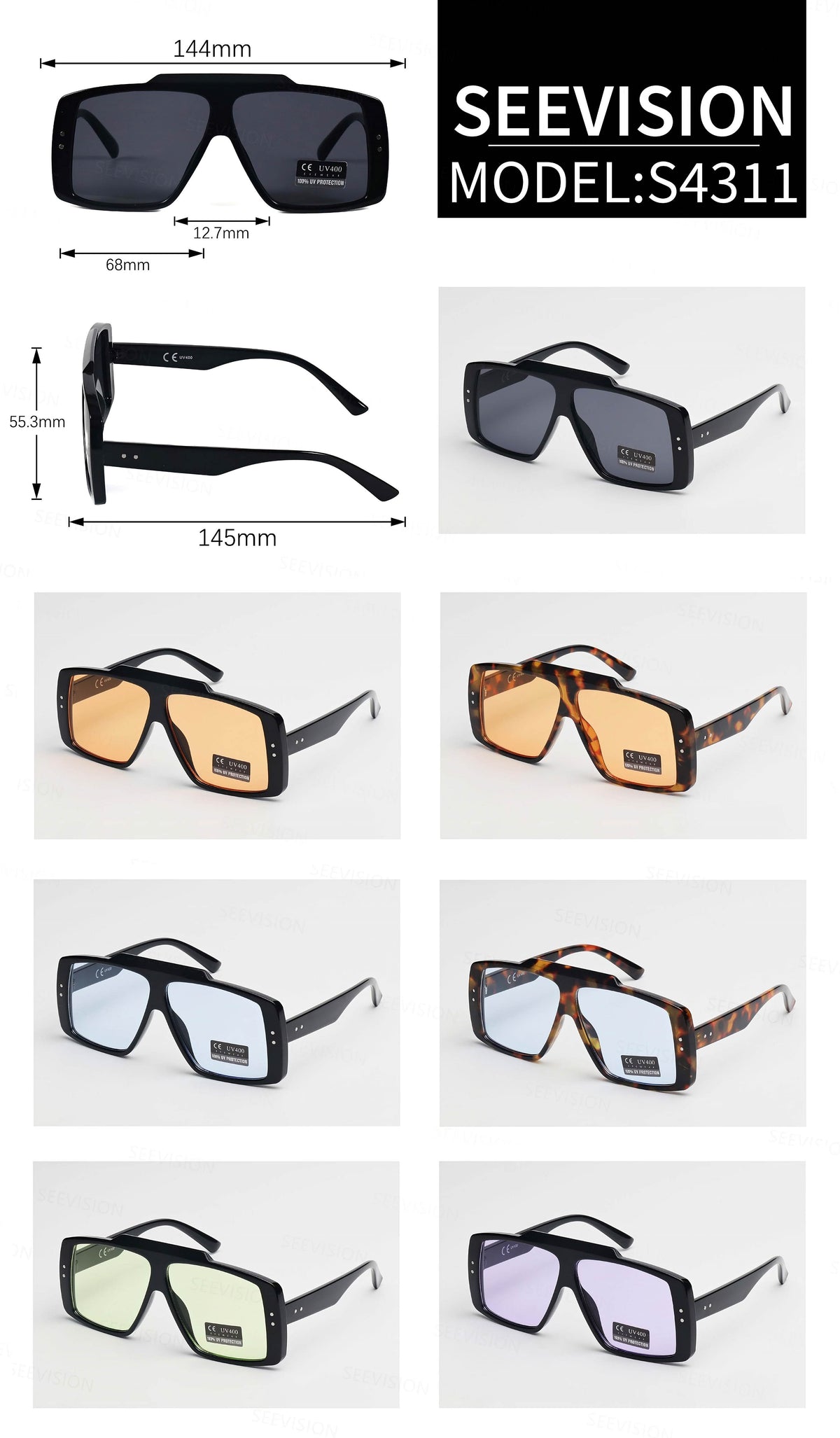 Τrendy UV400 S4311